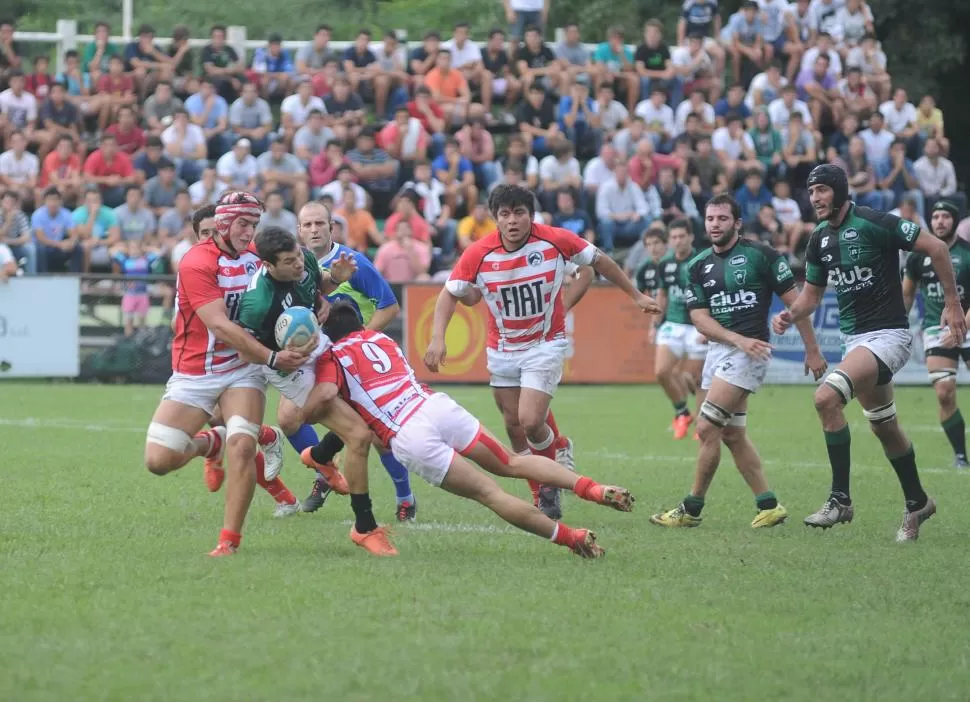 VERSÁTIL. Jugará de centro, pero Novillo también usará la magia de sus pies.  la gaceta / foto de antonio ferroni (archivo)