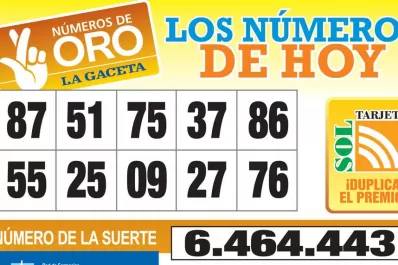 Los Números de Oro de LA GACETA