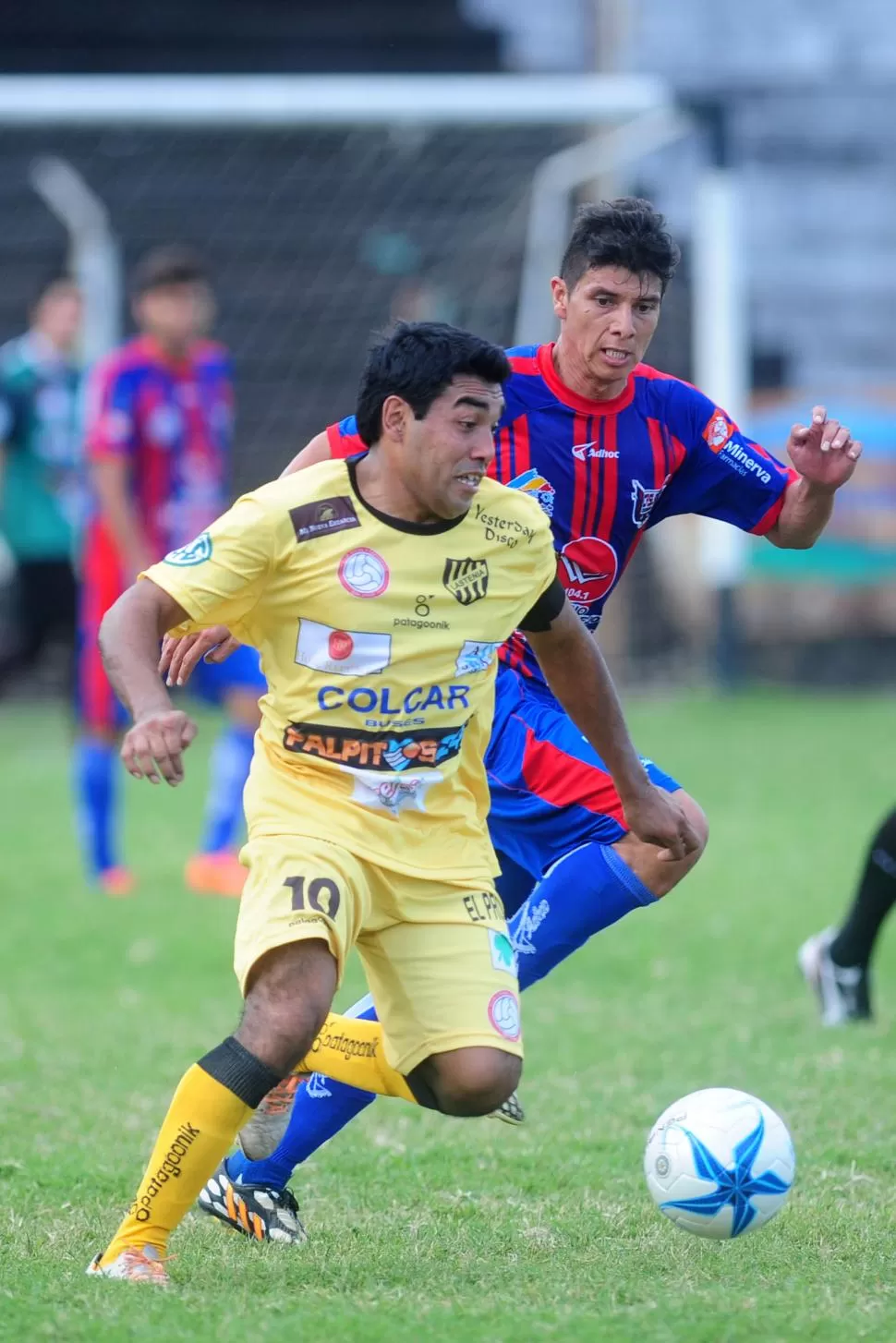 MANIJA. Lubo fue el conductor futbolístico de San Jorge ante San Lorenzo Alem. la gaceta / foto de diego aráoz