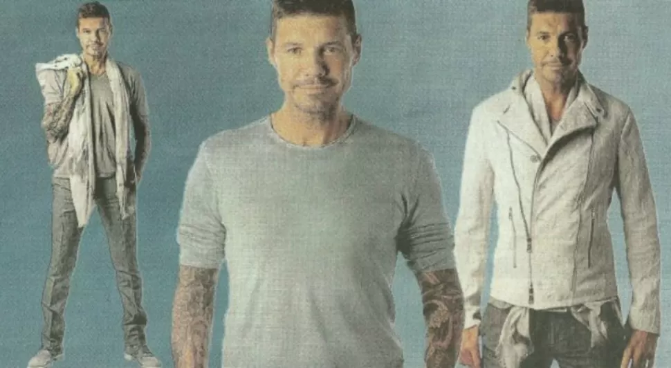 ROCK STAR. Tinelli volvió rejuvenecido de Europa. (IMAGEN TOMADA DE RATING CERO)