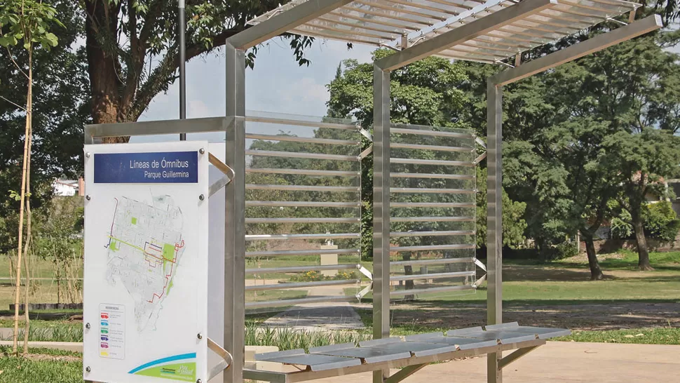 Nuevos refugios en las paradas de colectivos