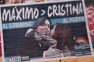 Operativo clamor: Máximo al gobierno, Cristina al poder