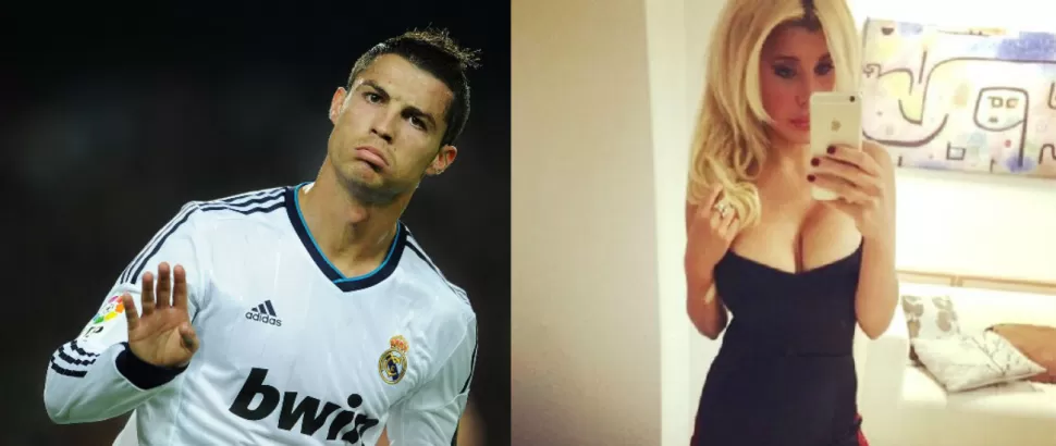 Sin Irina Shayk en el camino, Charlotte Caniggia quiere conocer a Cristiano Ronaldo