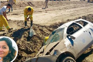 Una docente santiagueña murió luego de volcar con su auto, en Quimilí