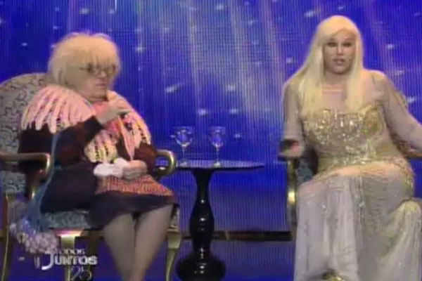 Los 25 años de Telefe: el divertido mano a mano de Susana Giménez y La Abuela