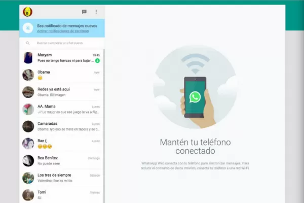 WhatsApp Web llega a Safari