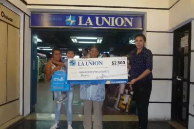 Compró medicamentos en Farmacia La Unión