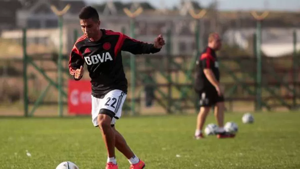 ES SINCERO. Gonzalo Martínez piensa sólo en la Libertadores. foto de clarin.com