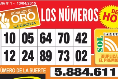 Los Números de Oro de LA GACETA