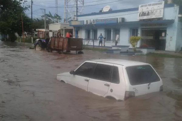 “Entraba más agua que la que salía”