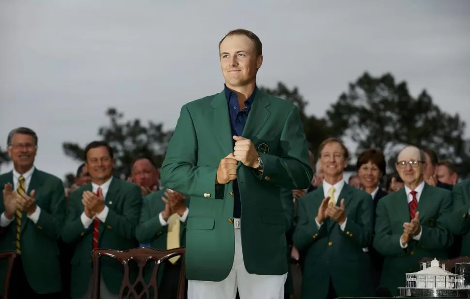 TODO ORGULLO. Jordan Spieth, ya convertido en ganador. reuters