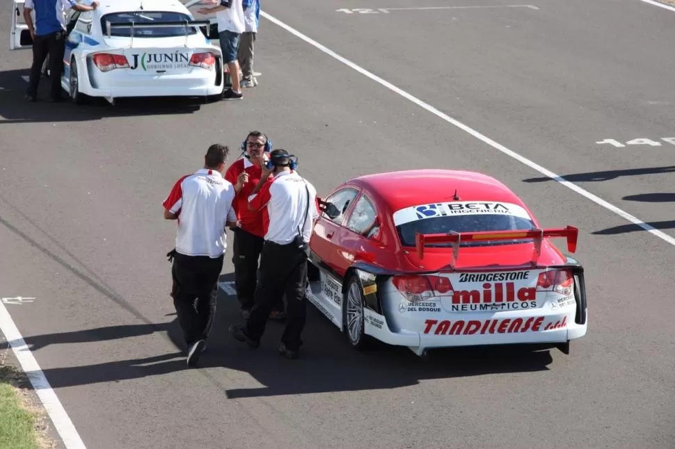 LA MÁQUINA. El Chevrolet de Mauro Marino lo llevó al 8° lugar. PRENSA MAURO MARINO 