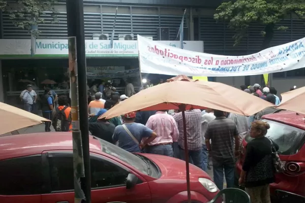 Por una protesta, no se pudo circular por 9 de Julio y Lavalle