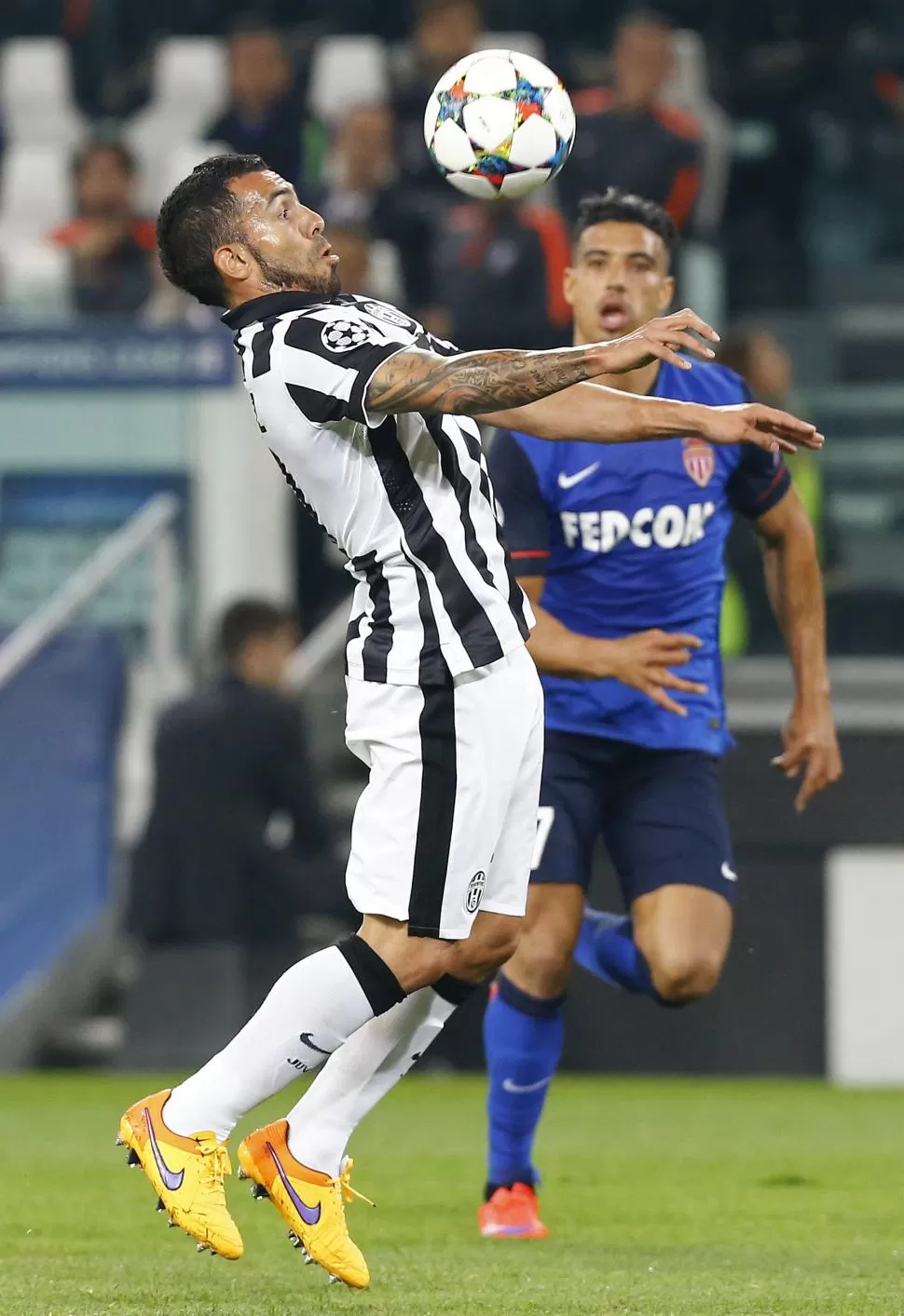 BUEN RESULTADO. Tevez fue titular en Juventus, que ganó y no recibió goles. reuters