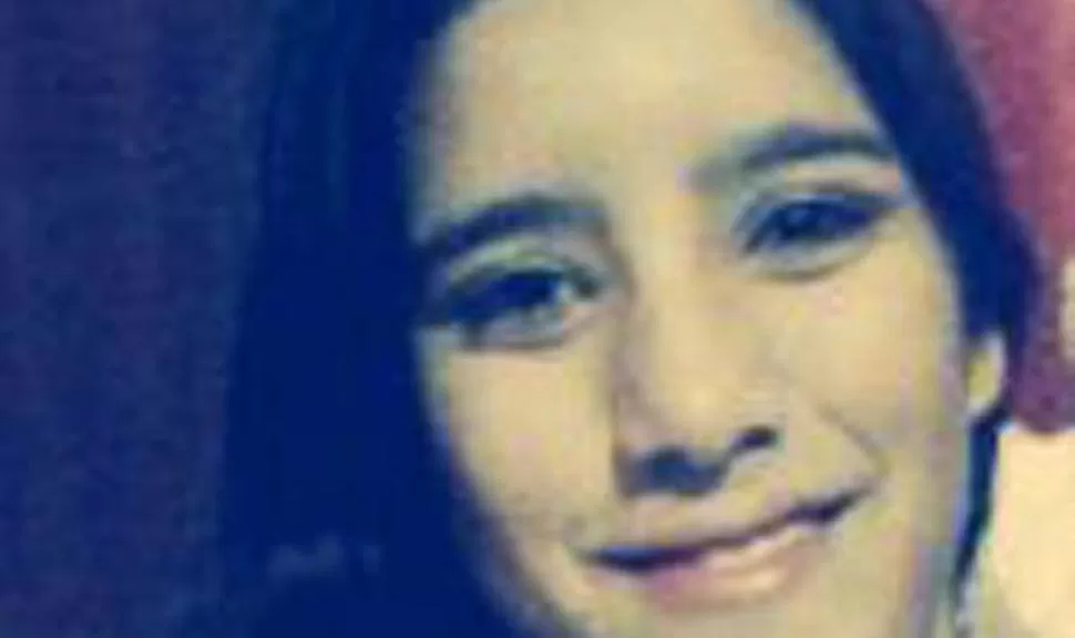 BUSCADA. María Sol Paz falta de su casa desde el 5 de abril. FOTO DE ELLIBERAL.COM.AR