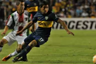 Boca venció a Palestino 2-0, en La Bombonera
