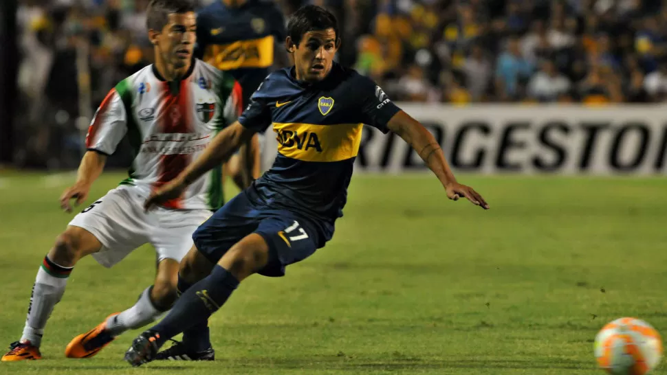 VICTORIA XENEIZE. Boca le ganó 2-0 a Palestino y en octavos de final enfrentará a River. TELAM