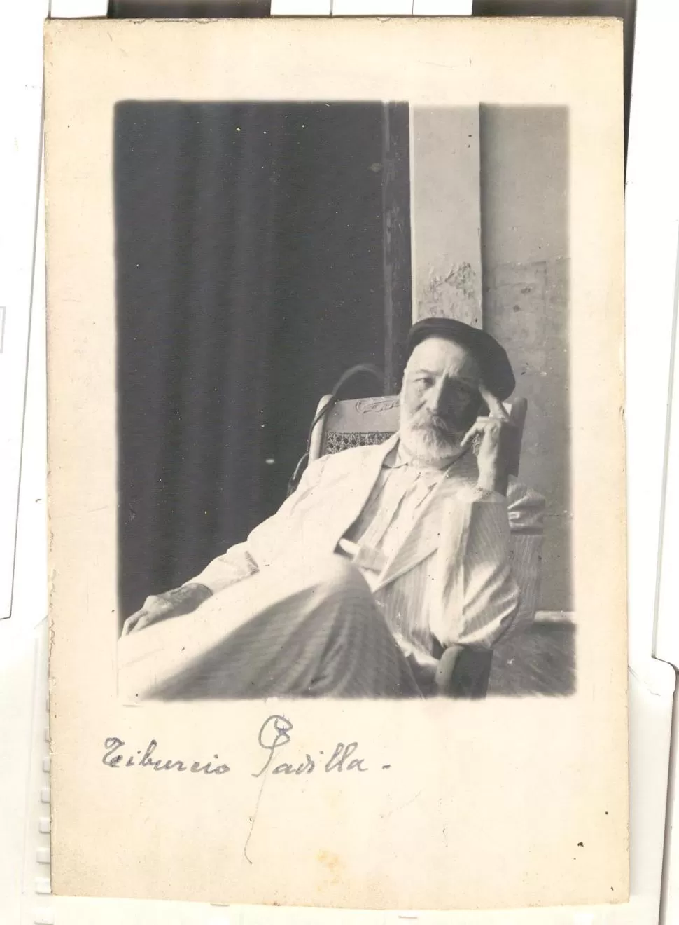 TIBURCIO PADILLA. Una magnífica fotografía del médico y ex gobernador de Tucumán, tomada en sus últimos años la gaceta / archivo