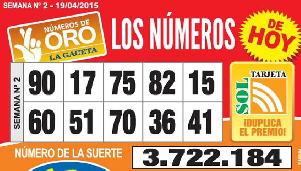 Los Números de Oro de LA GACETA