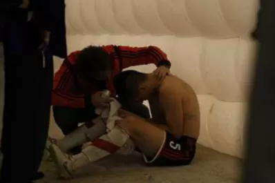 El sufrimiento de Kranevitter en el túnel tras ser atacado con gas pimienta