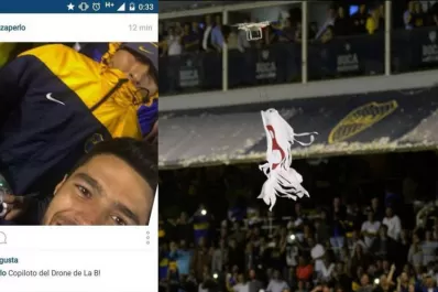 Un piloto de TC se despegó del vuelo del drone fantasma en el superclásico