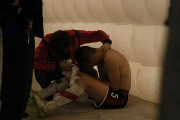 El sufrimiento de Kranevitter en el túnel tras ser atacado con gas pimienta