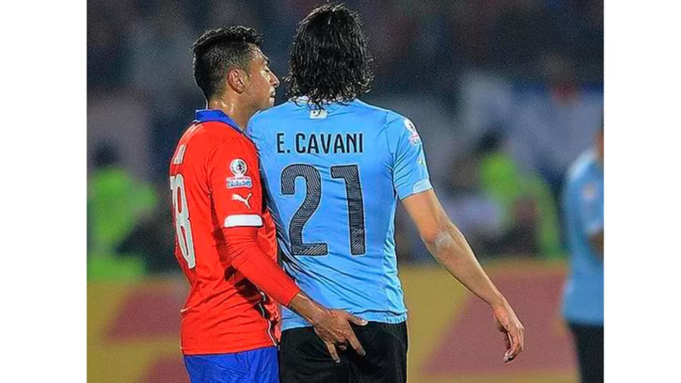 Mirá por qué Cavani se enfureció tanto al ser expulsado