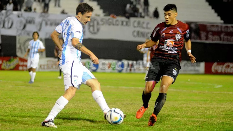 LO GANABA BIEN, PERO... Atlético no supo mantener la ventaja ante Central Córdoba. LA GACETA / FOTO DE ANTONIO FERRONI (ENVIADO ESPECIAL)
