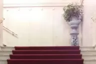 La tropa se alineó para uno de los últimos actos