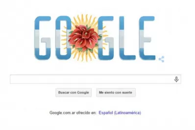 Google celebra el Día de la Independencia con un doodle