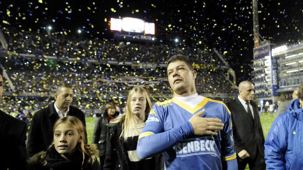 Noche inolvidable y llena de ídolos en La Bombonera