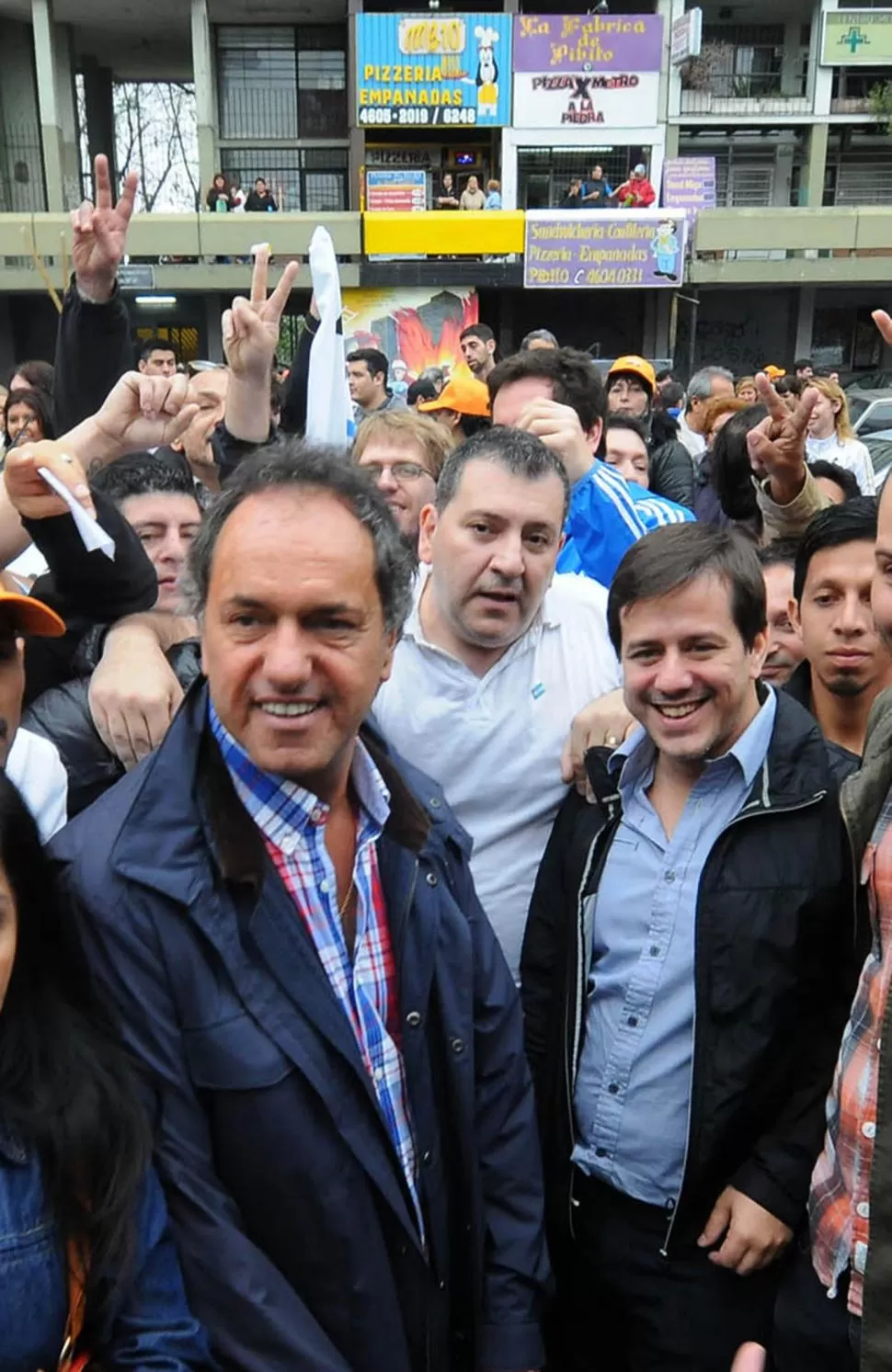 DANIEL SCIOLI. Prefiere no responder a las críticas y hablar de su gestión bonaerense.  