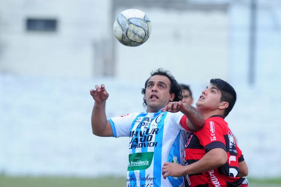 VOLVIÓ AL GOL. Diego Villafañe señaló uno de los tantos en el triunfo que obtuvo Atlético Concepción sobre Comercio. la gaceta / foto de diego aráoz