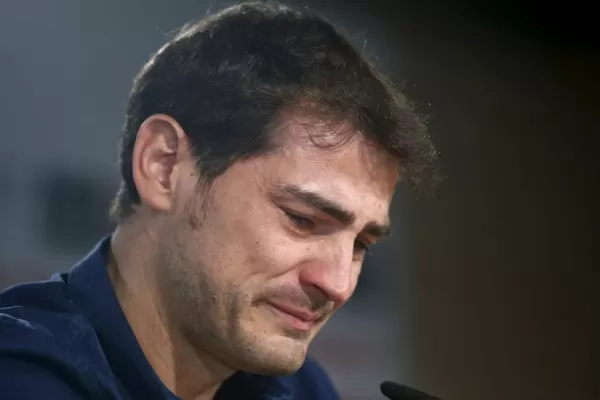 Casillas se despidió entre lágrimas de Real Madrid
