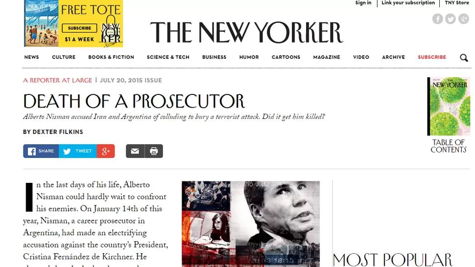 IMAGEN TOMADA DE Newyorker.com