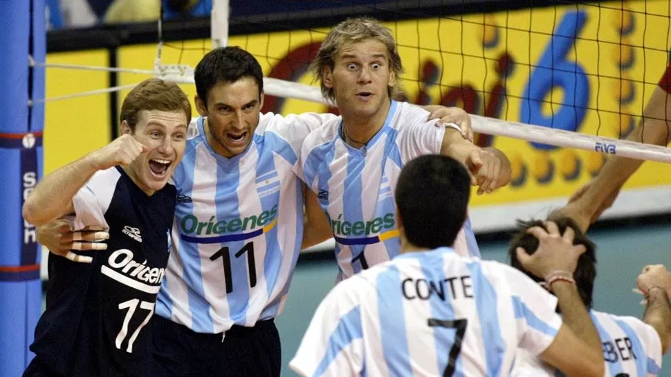 LOS MEJORES. Milinkovic, Meana y varios históricos del voley jugarán en Monteros. (LA NUEVA)