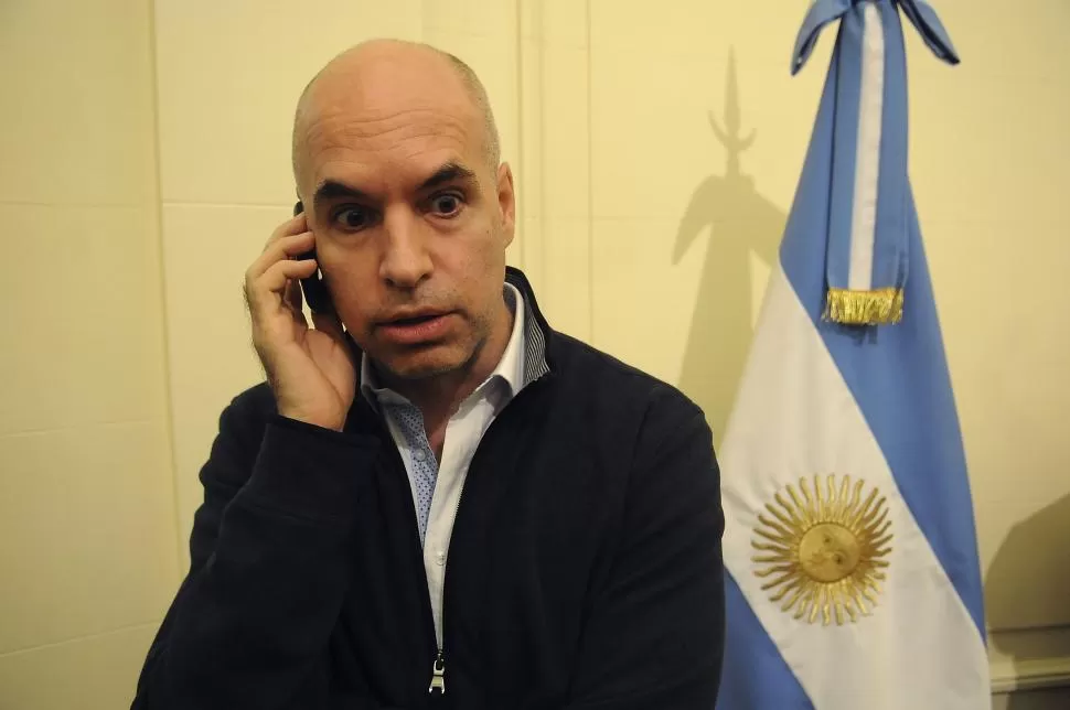 TIEMPO PASADO. Rodríguez Larreta afirma que el debate ya se realizó. DYN