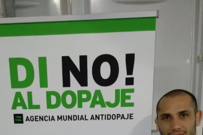 Lucenti fue descalificado en la categoría hasta 81 kilos