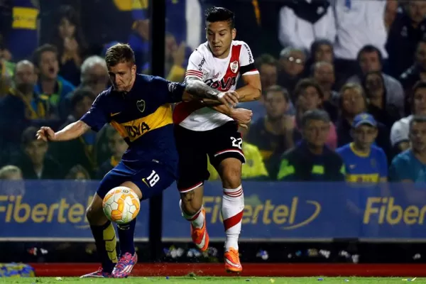 Driussi se quedó afuera del plantel de River para esta noche