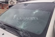 Así quedaron los vehículos luego del violento enfrentamiento en Tafí del Valle