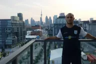 Emmanuel Lucenti volverá mañana al país tras haber estado varado en Georgia por la pandemia