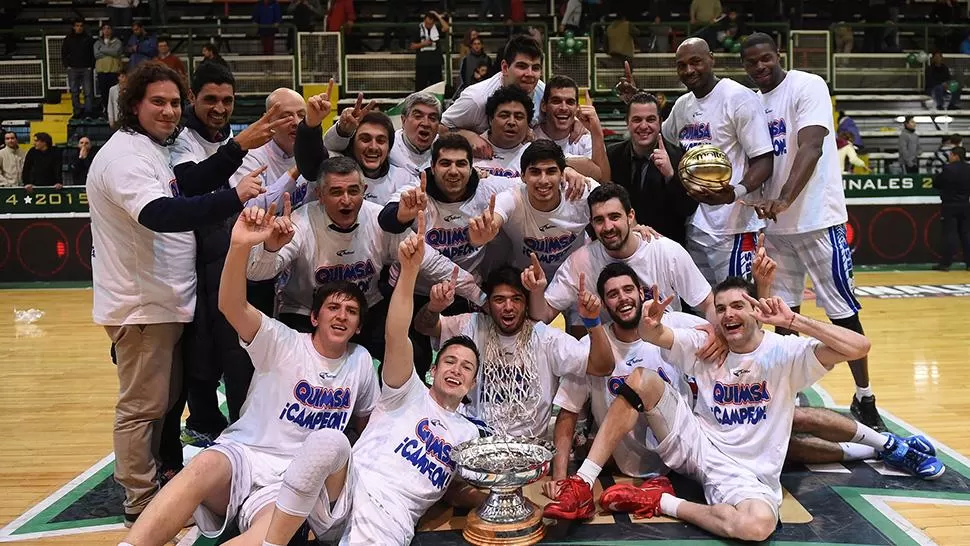 UN AÑO ESPECTACULAR. Quimsa coronó merecidamente una temporada inolvidable.
FOTO DE Prensa LNB