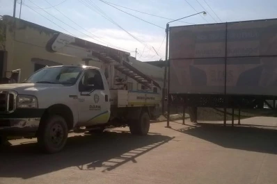 Usan una camioneta del municipio en un acto de Amaya y Alfaro