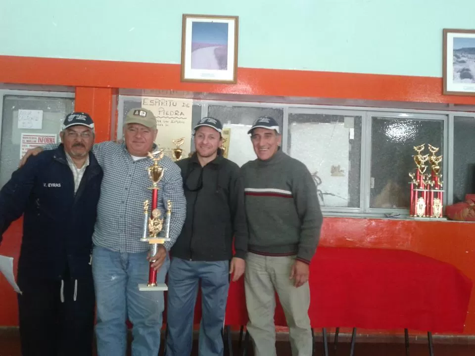 EL VENCEDOR. Juan Manuel Dandi ganó el concurso en La Angostura. 