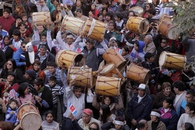 Festejos que cerrarán con la Primera Marcha de Bombos