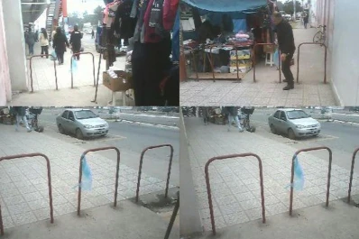 Insólito: vallaron una vereda en Banda del Río Salí