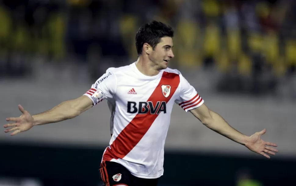 GOLEADOR. Alario marcó por primera vez y le dio a River el pase a la final. (Reuters)