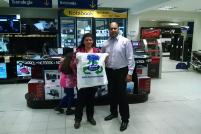 Con el premio compró un colchón en Castillo