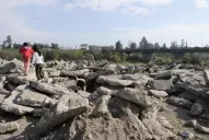 Los escombros les taparon la ilusión de una nueva canchita