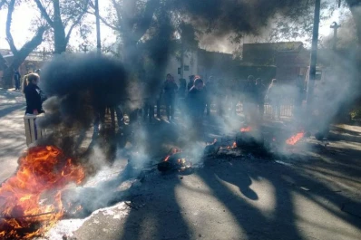 Vecinos de Delfín Gallo pidieron seguridad y cortaron la calle